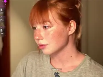 li_on_line — GOAL: (  )  back :) #redhead #lovense #pvt #shy #ahegao