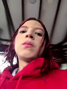 l0lita_sweet — Lola takes off her panties in a park